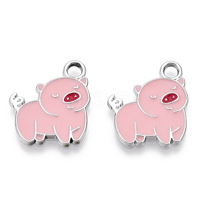 Alloy Pendants X-ENAM-S119-052A-P-1