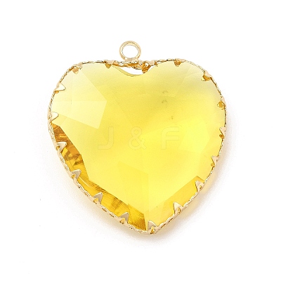 K9 Glass Pendants KK-E071-07KCG-05-1