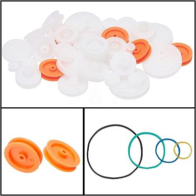 1 Set DIY Children Toy Pulley Kits DIY-FG0002-79-1