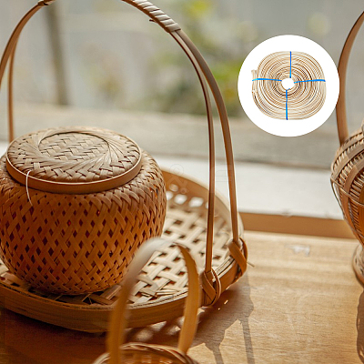 Wood Woven Materials DIY-WH0578-45-1