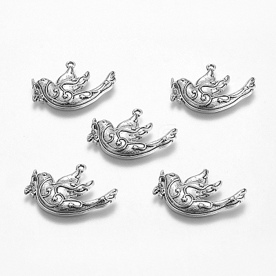 Tibetan Style Alloy Pendants LS-TIBEP-GC128-AS-NR-1