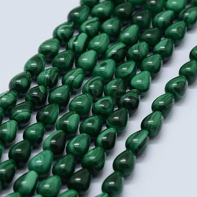 Natural Malachite Beads Strands G-F571-25-1