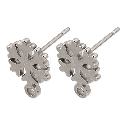304 Stainless Steel Stud Earring Findings SA-CBAAD0D-07P-1