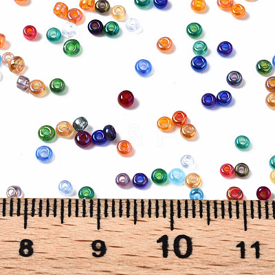 Glass Round Seed Beads SEED-S057-J-M-1