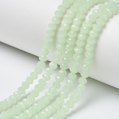 Glass Beads Strands EGLA-A034-J8mm-D-1