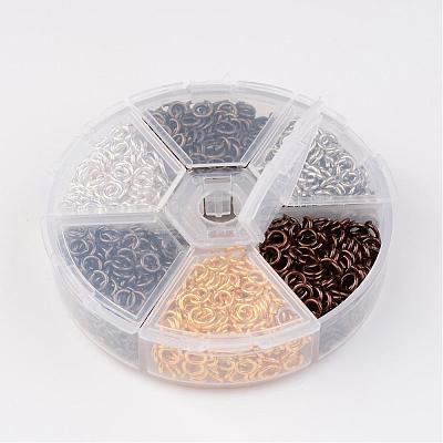 1 Box Brass Open Jump Rings KK-JP0007-5mm-1