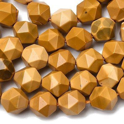 Natural Mookaite Beads Strands G-Z119-A07-03B-1