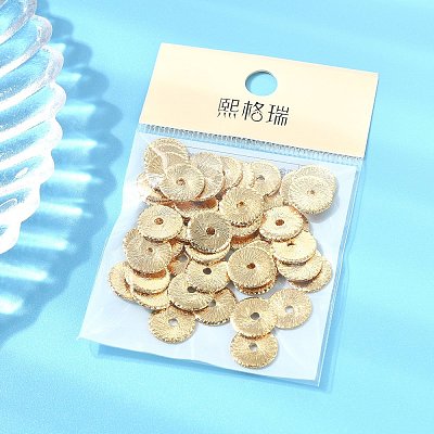 SHEGRACE Brass Spacer Beads XGRPCU944-288G-1