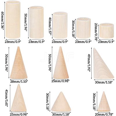 Wood Ring Displays RDIS-OC0001-01-1