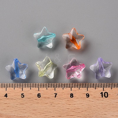Transparent Acrylic Beads TACR-S154-22A-1