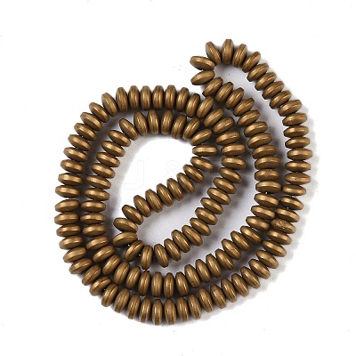 Electroplated Synthetic Non-magnetic Hematite Beads Strands G-E618-08C-1