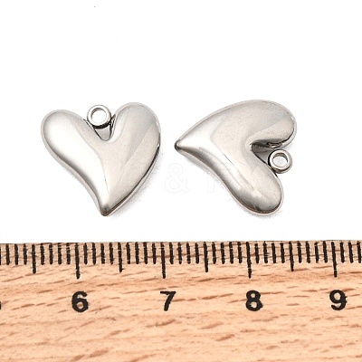 304 Stainless Steel Charms STAS-P441-02P-1