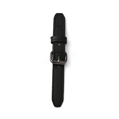 PU Imitation Leather Sew on Toggle Buckles FIND-WH0114-32B-1