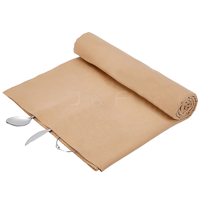 Suede Fabric Silver Polishing Cloth AJEW-WH0678-12A-1