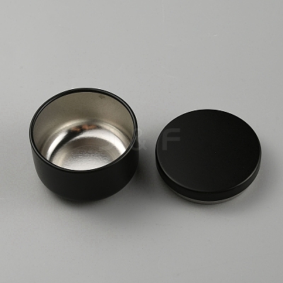 Column Tinplate Mini Tea Cans CON-WH0089-25EB-1