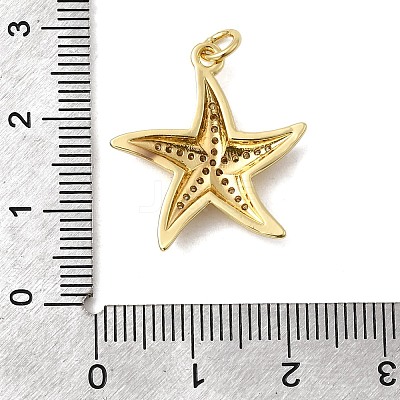Brass Micro Pave Cubic Zirconia Pendants KK-H092-02A-G-1