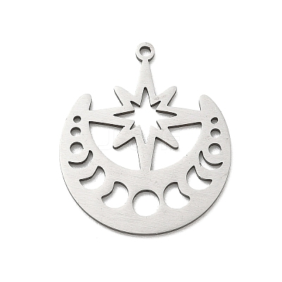 201 Stainless Steel Pendants SA-CBA6FBD-03P-1