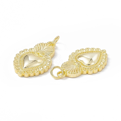 Rack Plating Brass Pendants KK-B065-19G-1