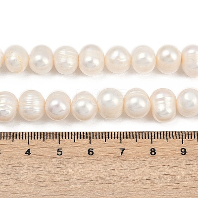 Natural Cultured Freshwater Pearl Beads Strands PEAR-I007-07Z-09C-1