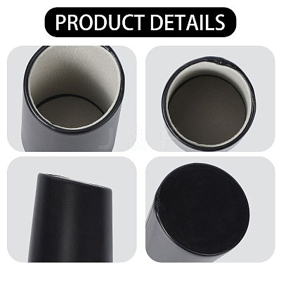 2Pcs 2 Styles PU Leather Eyeglasses Display Holder ODIS-CN0001-11-1