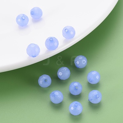 Transparent Acrylic Beads TACR-S154-62E-01-1