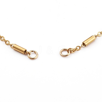 304 Stainless Steel Cable Chains Bracelets Making AJEW-JB00900-02-1