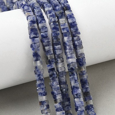 Natural Blue Spot Jasper Beads Strands G-I394-A08-1