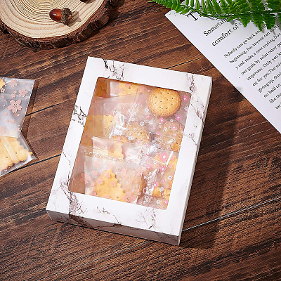 Marble Texture Pattern Paper Gift Boxes CON-BC0006-24B-1