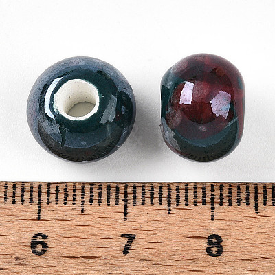 Handmade Porcelain European Beads OPDL-Q100-4-1