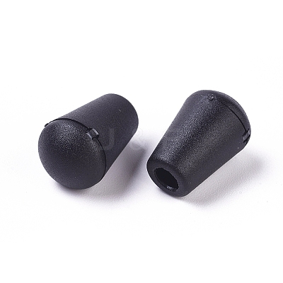 Plastic Detachable Bell Stopper Cord Ends DJ-KY-G010-09-1