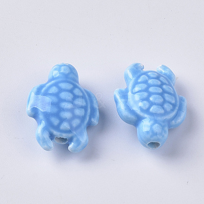 Handmade Porcelain Beads X-PORC-T005-001H-1