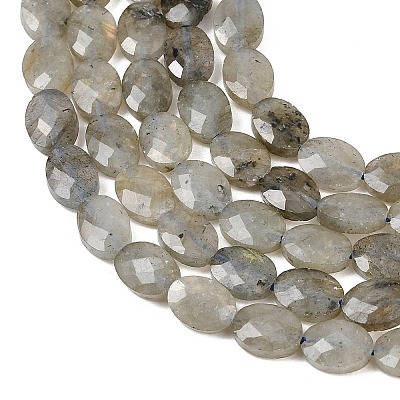 Natural Labradorite Beads Strands G-H349-A01-03-1
