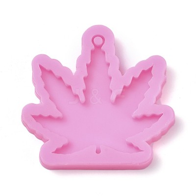 Leaf DIY Pendant Silicone Molds X-DIY-TAC0005-26-1