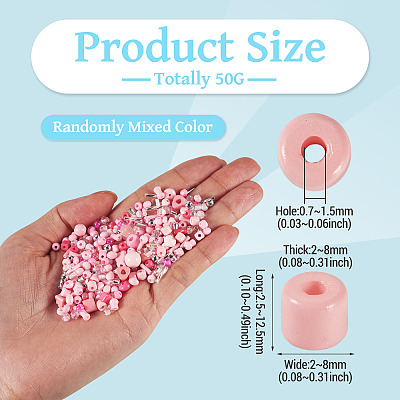 50g Glass Seed Beads SEED-TA0001-67B-1