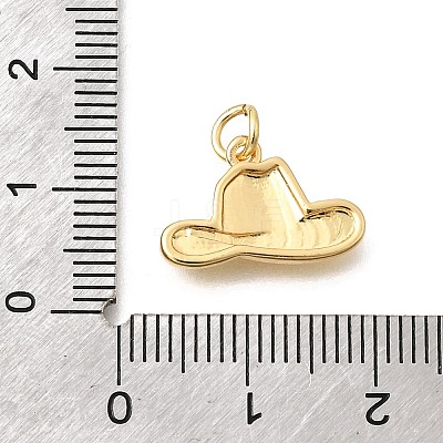 Brass Pendants KK-D255-08G-1