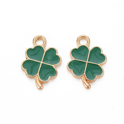 Alloy Enamel Pendants X-ENAM-S121-050F-1