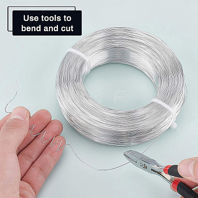Round Aluminum Wire for Jewelry Making AW-BC0003-18P-1