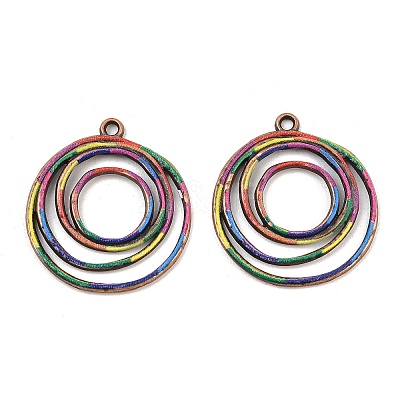 Tibetan Style Alloy Pendants AL-CBA606A-11-1