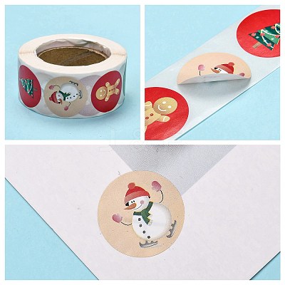 Christmas Tag Stickers DIY-E023-07I-1