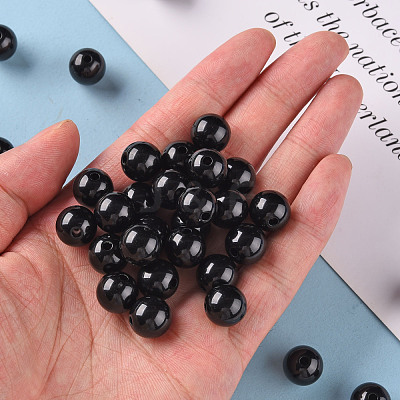 Opaque Acrylic Beads MACR-S370-C12mm-S002-1