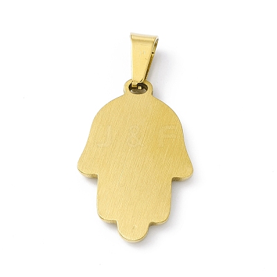 PVD Vacuum Plating 304 Stainless Steel Pendants STAS-A062-18G-1