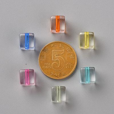 Transparent Acrylic Beads TACR-S154-12A-1