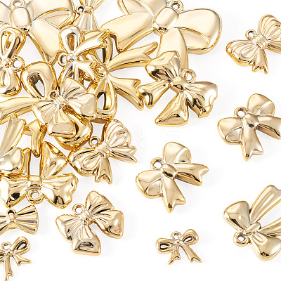20Pcs 10 Styles CCB Plastic Pendants CCB-TA0001-19B-1