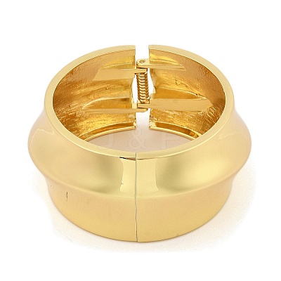 Alloy Wide Bangles for Women BJEW-L629-11G-1