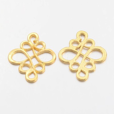 Tibetan Style Links Connectors X-TIBE-4876-G-RS-1