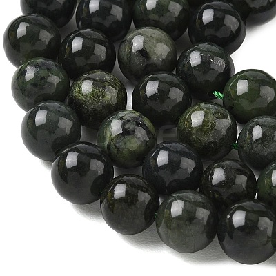 Natural Canadian Jade Beads Strands GG-CBA6BAC-A02-10mm-1