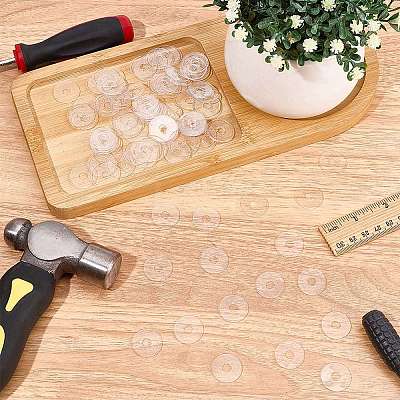 100Pcs PVC Doll Eye Gasket DIY-CP0013-13-1