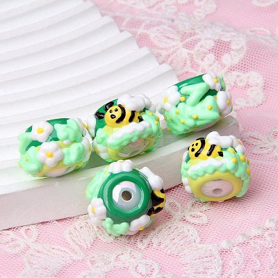 Opaque Acrylic Beads PW-WGF3828-18-1