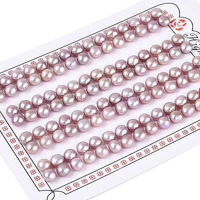 Grade 3A Natural Cultured Freshwater Pearl Beads PEAR-I004F-05-1