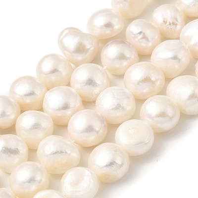 Natural Cultured Freshwater Pearl Beads Strands PEAR-A006-13A-1